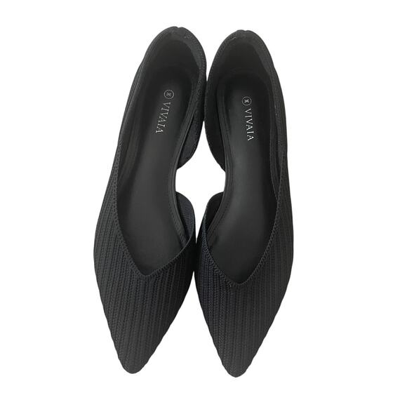 Vivaia Melia Pointed-Toe D’Orsay Flats Size 38 - Picture 7 of 8